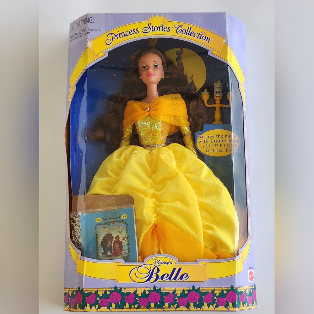 🌌 1997 Belle (Princess Stories Collection) Little Golden Book Vintage Doll 130